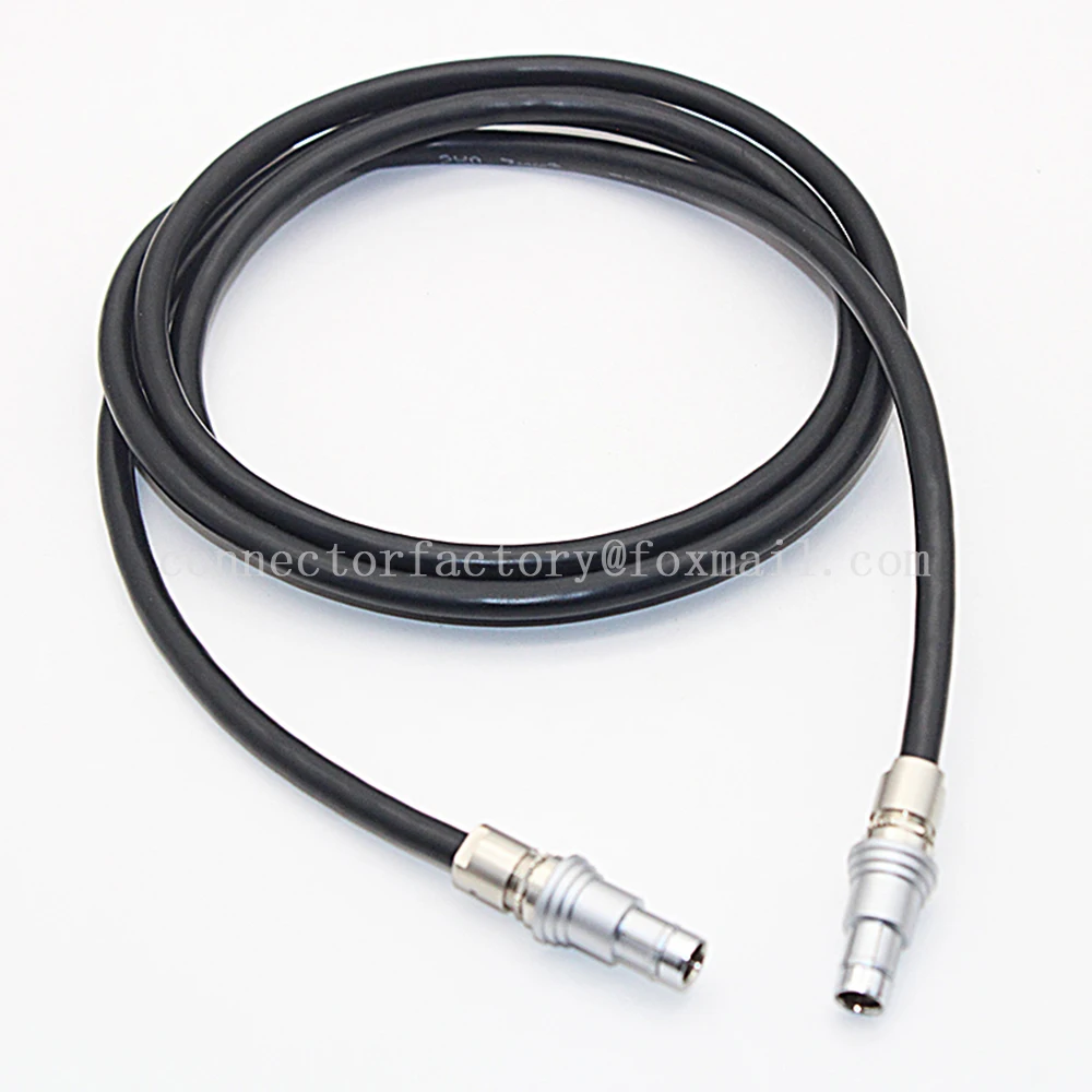 Compatible Fischer 102F 0F 2 3 4 5 7 9Pin Push-pull Self-locking Male Plug Connector Welding High Flexibility And Shielded Cable