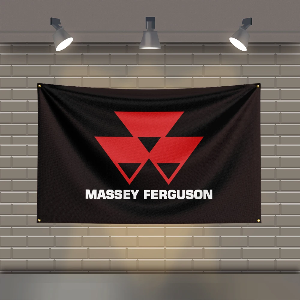 3x5 Ft M-Masseys  Flag Polyester Printed Mechanical Tool Flags for Room Garage Decor