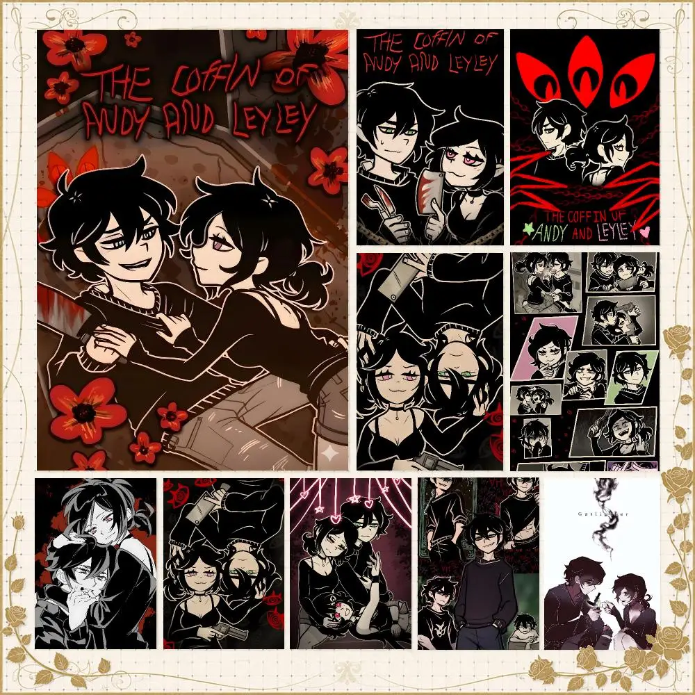 Game Horror C-The Coffin Of Andy And Leyley Poster Wall Art Bedroom Living Room Dorm Bar Cafe Gym Studio Home Decor Gifts