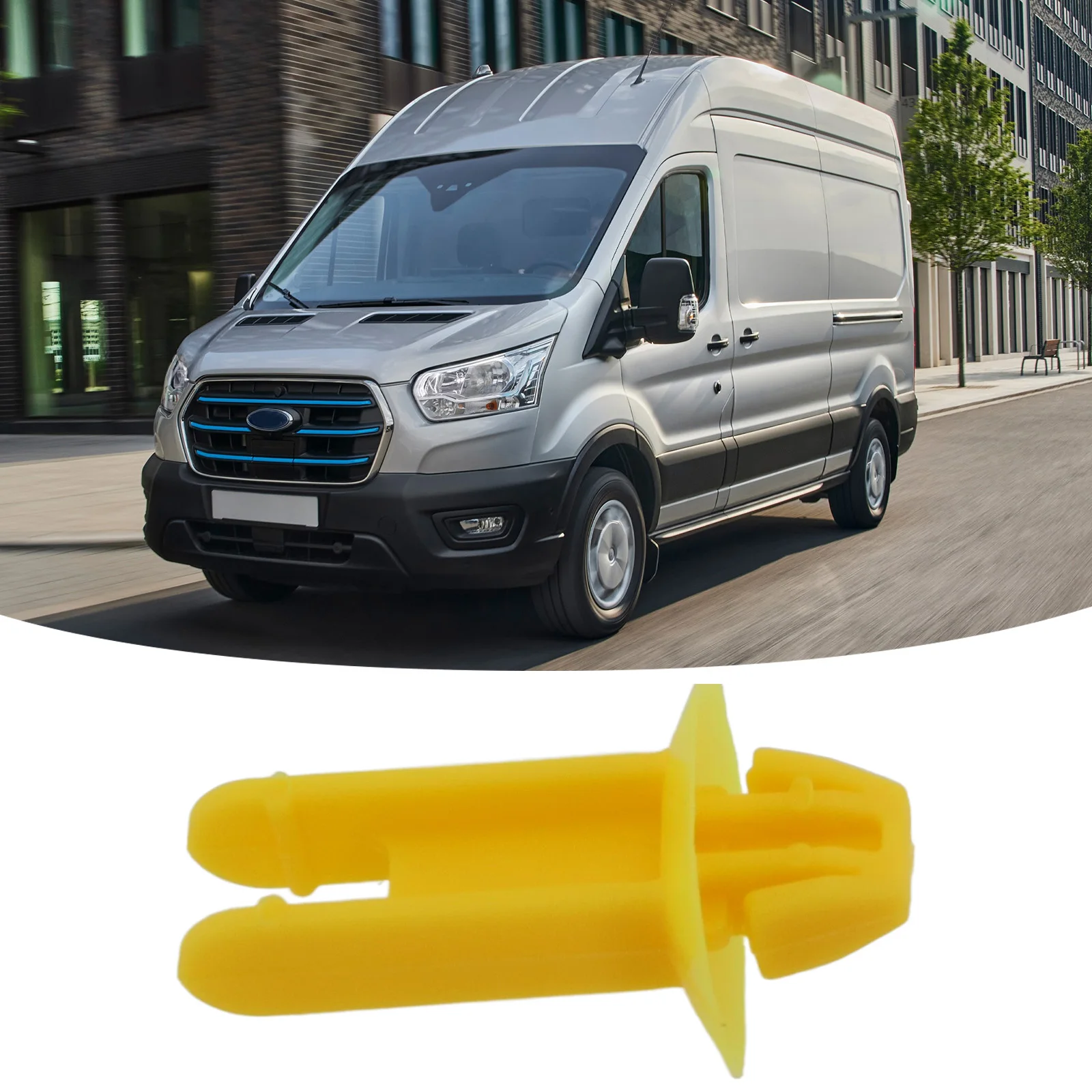 Replacement Clip Hood Prop Retainer Auto Repair For E-Transit Model Made Of Quality Materials For E-Transit 2022-2024