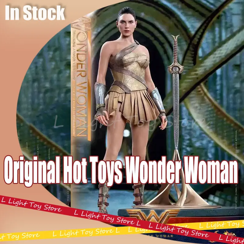 

Original Hot Toys Wonder Woman Action Figure 1/6 Justice League Gal Gadot Figurine Diana Prince Statue Training HT MMS424 Toy