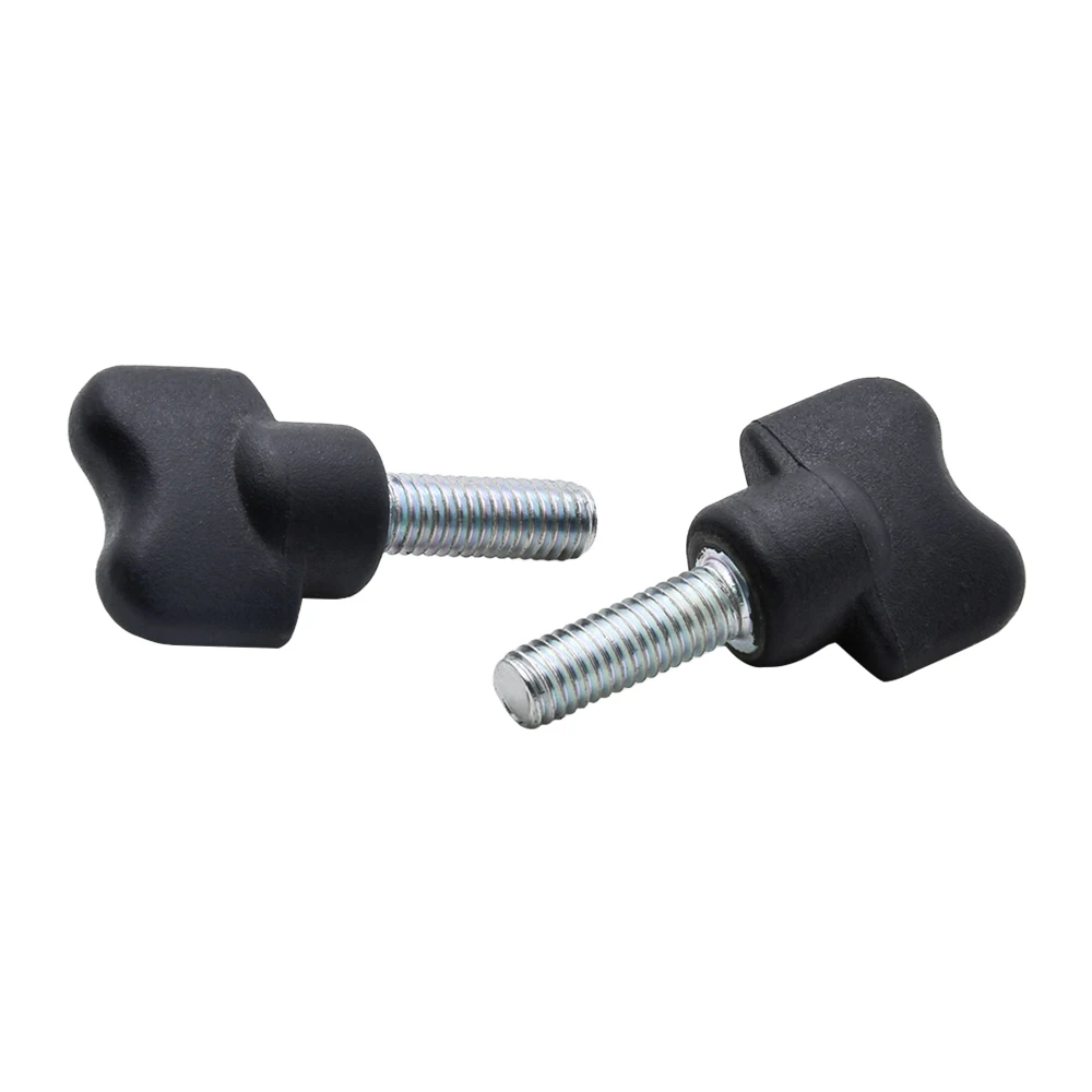 10 Pcs Anti-Static Butterfly Handle -External Thread, Galvanized Brass, Lightning Type, 3mm/4mm/5mm Thread Size, Various Lengths