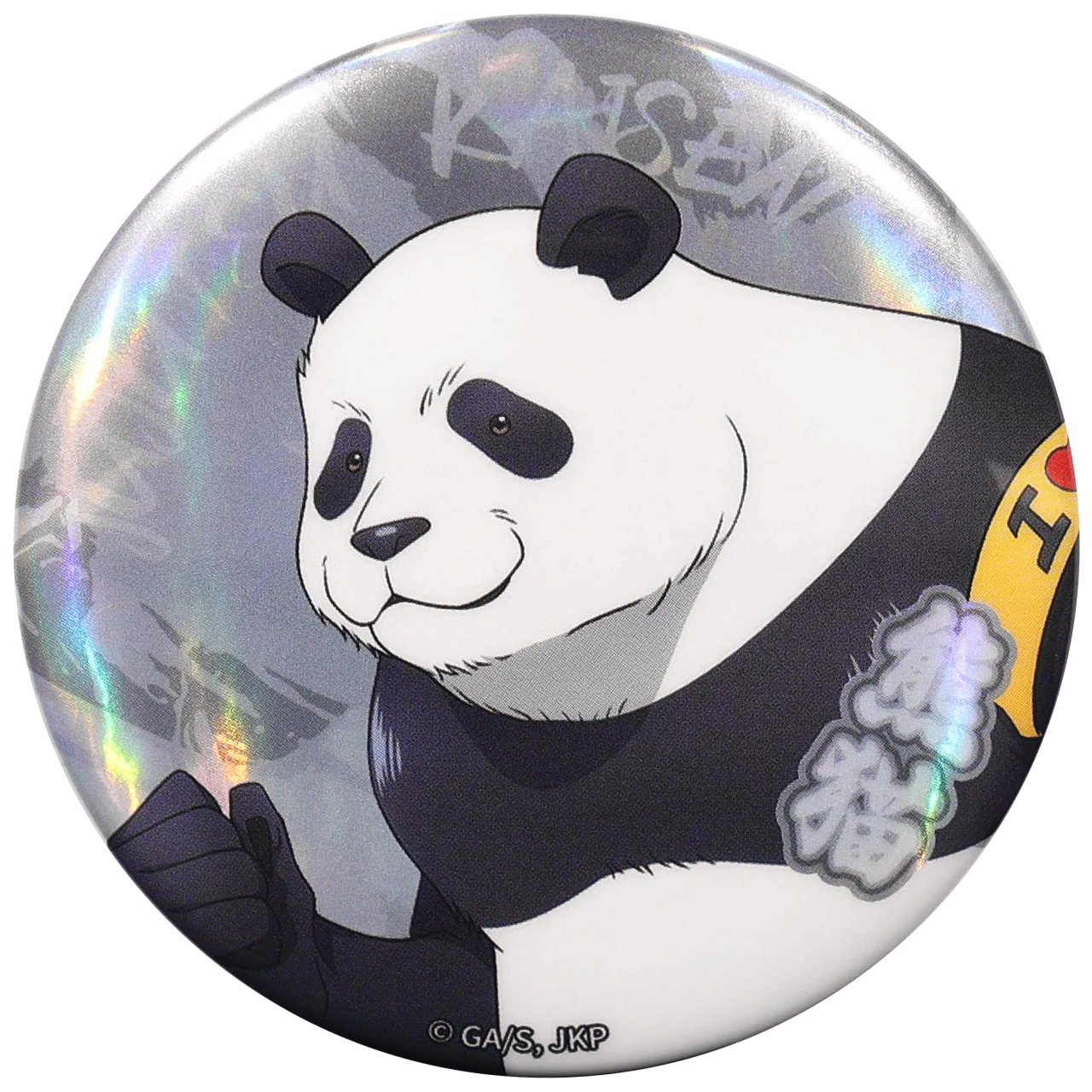 58 مللي متر أنيمي Jujutsu Kaisen كامو نوريتوشي جوجو ساتورو ميوا كاسومي تأثيري حلي شارة دبوس SPTE صفيح بروش ﻿   دعامة عيد الميلاد جيلف