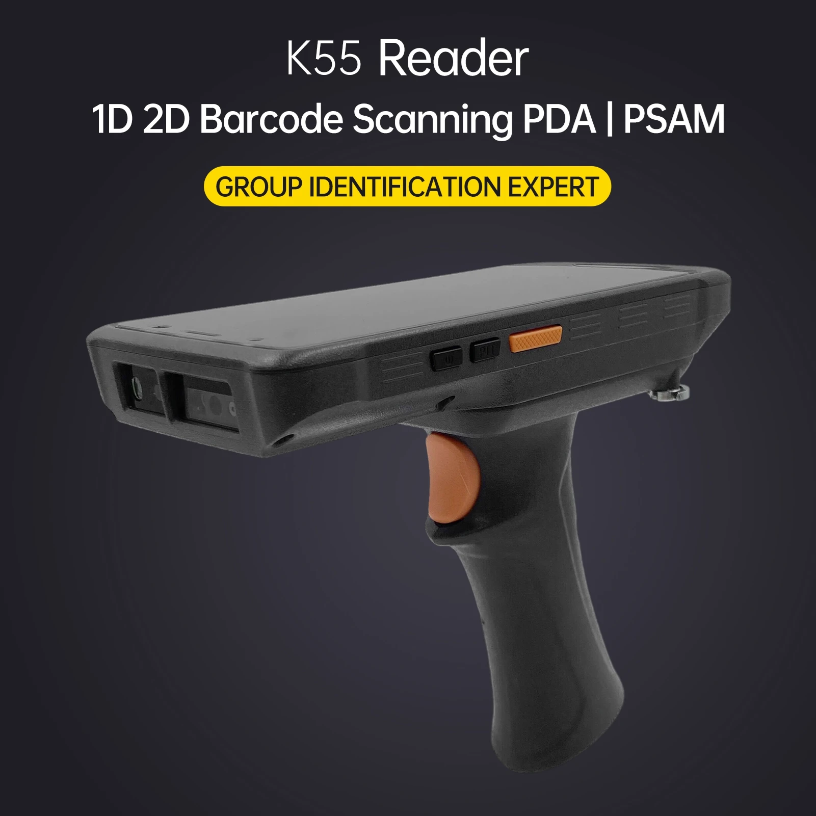 

Handheld Terminal PDA for 1D 2D Barcode Scanning 4G WiFi BT Android 9.0 with 5.5 Inch Touchscreen for Supermarket Restaurant