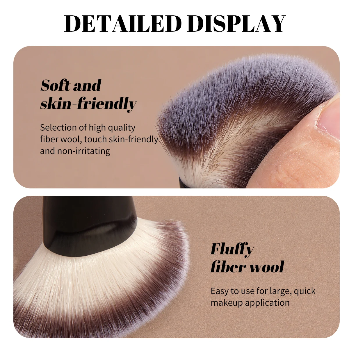 MAANGE ensemble de pinceaux de maquillage Double tête fond de teint brosse correcteur brosse fard à paupières brosse poudre brosse mélange maquillage beauté brosse