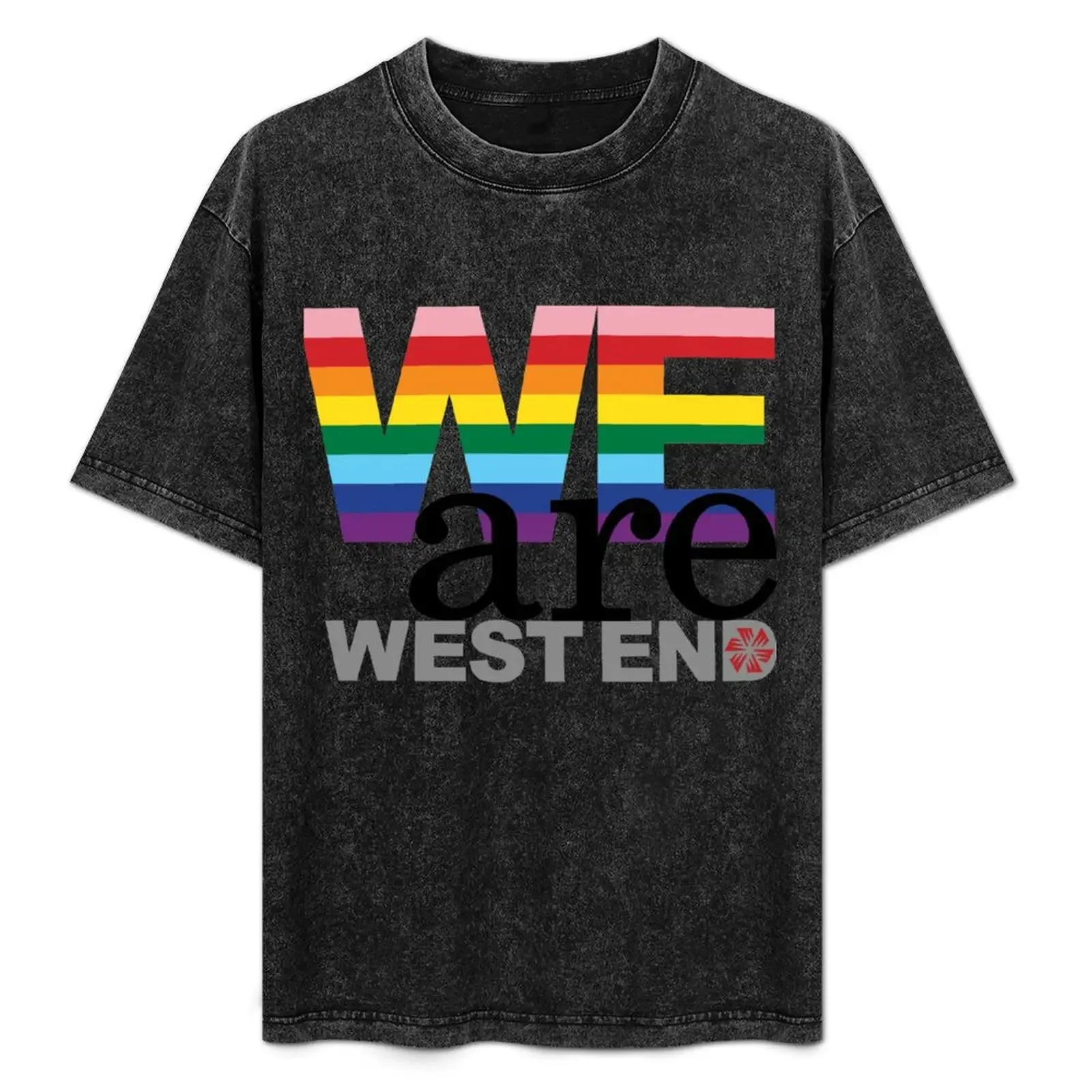 

We Are West End - Pride Classic - для легких вещей. Футболка. Легкая праздничная футболка.