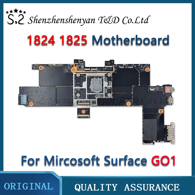 

Original For Microsoft Surface GO1 Motherboard Sophie 1824 1825 4G 8G RAM 64GB 128GB SSD DATX8MB1AGO Logic Board