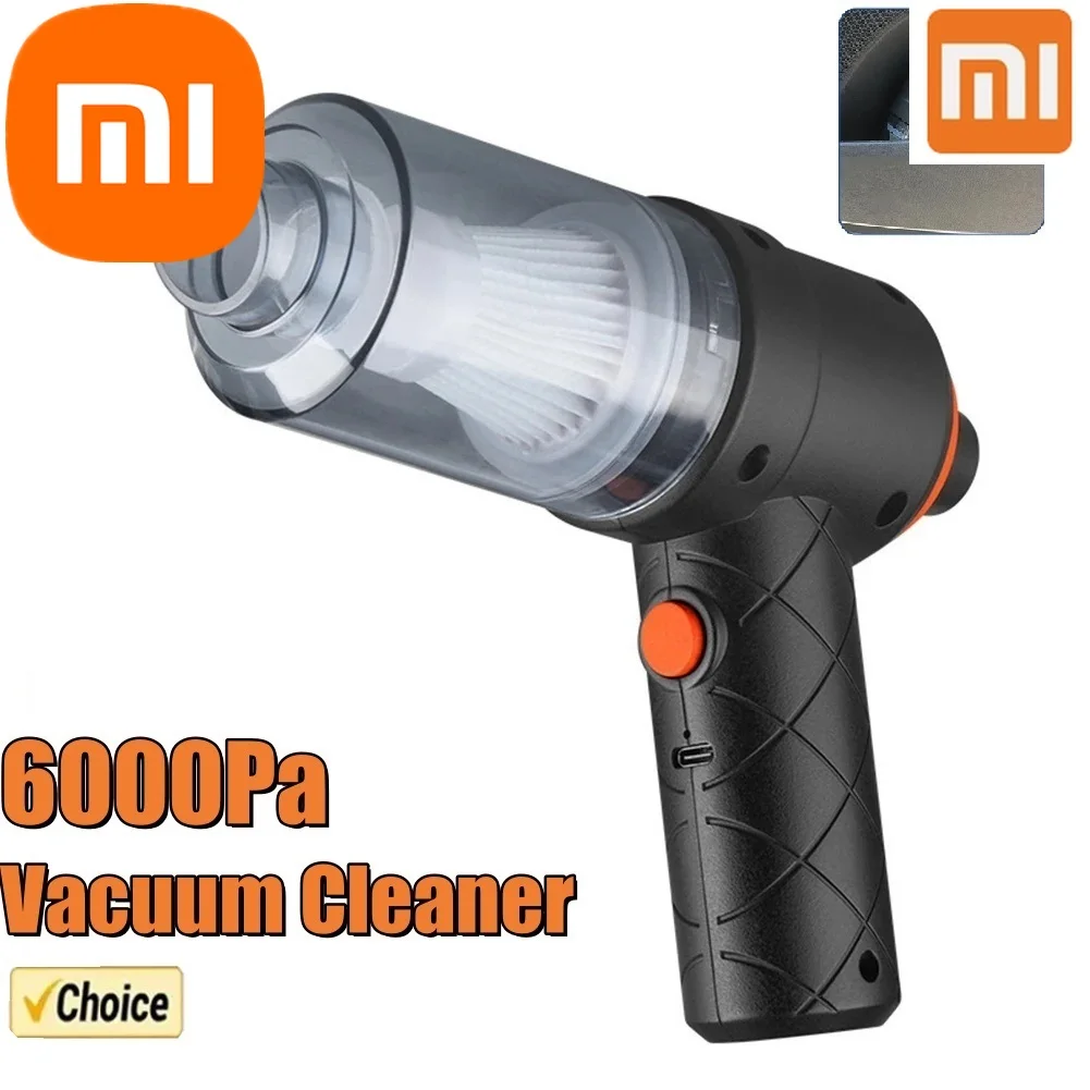 

XIAOMI Wireless Car Vacuum Cleaner 6000Pa Cordless Handheld Auto Vacuum High-power Vacuum Cleaner For Home Office Car