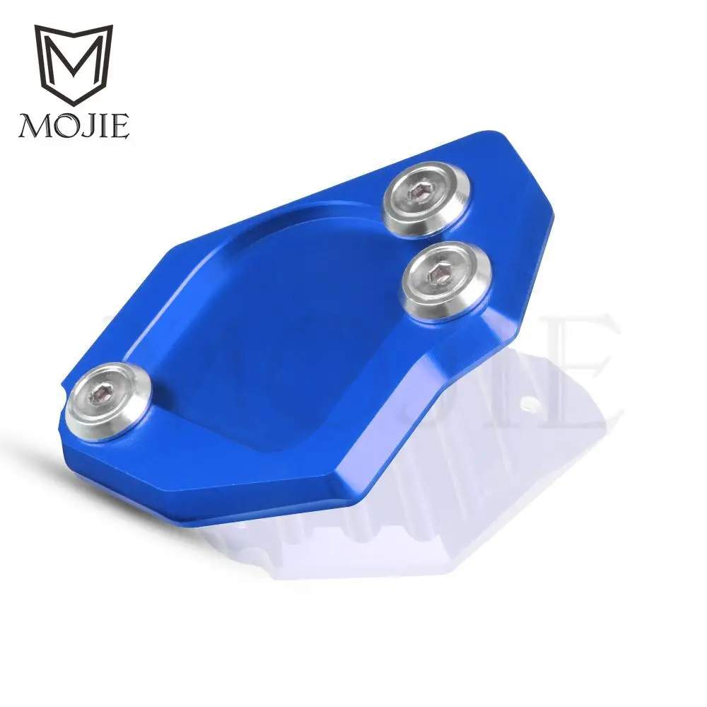 Foot Side Stand Extension Pad For BMW F700GS 2013 2014 2015 F700 GS Kick Stand Plate Support Plate Enlarge F 700 GS Accessories