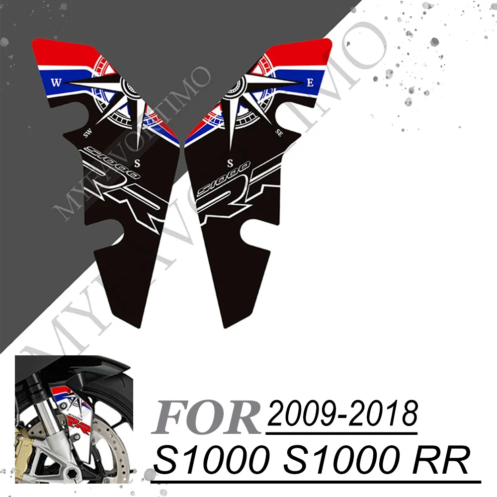 

For BMW S1000RR S 1000 RR S1000 2009-2018 Sticker Decals Tank Pad Front Fender Dustproof waterproof scratch resistant protection