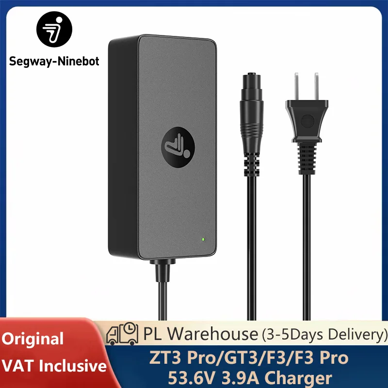 Image of EU-Lagerbestand 53,6V 3,9A 210W Ladegerät für Ninebot by Segway Max G3/ZT3 Pro/GT3/F3/F3 Pro Smart Elektroroller Netzteil Adapter