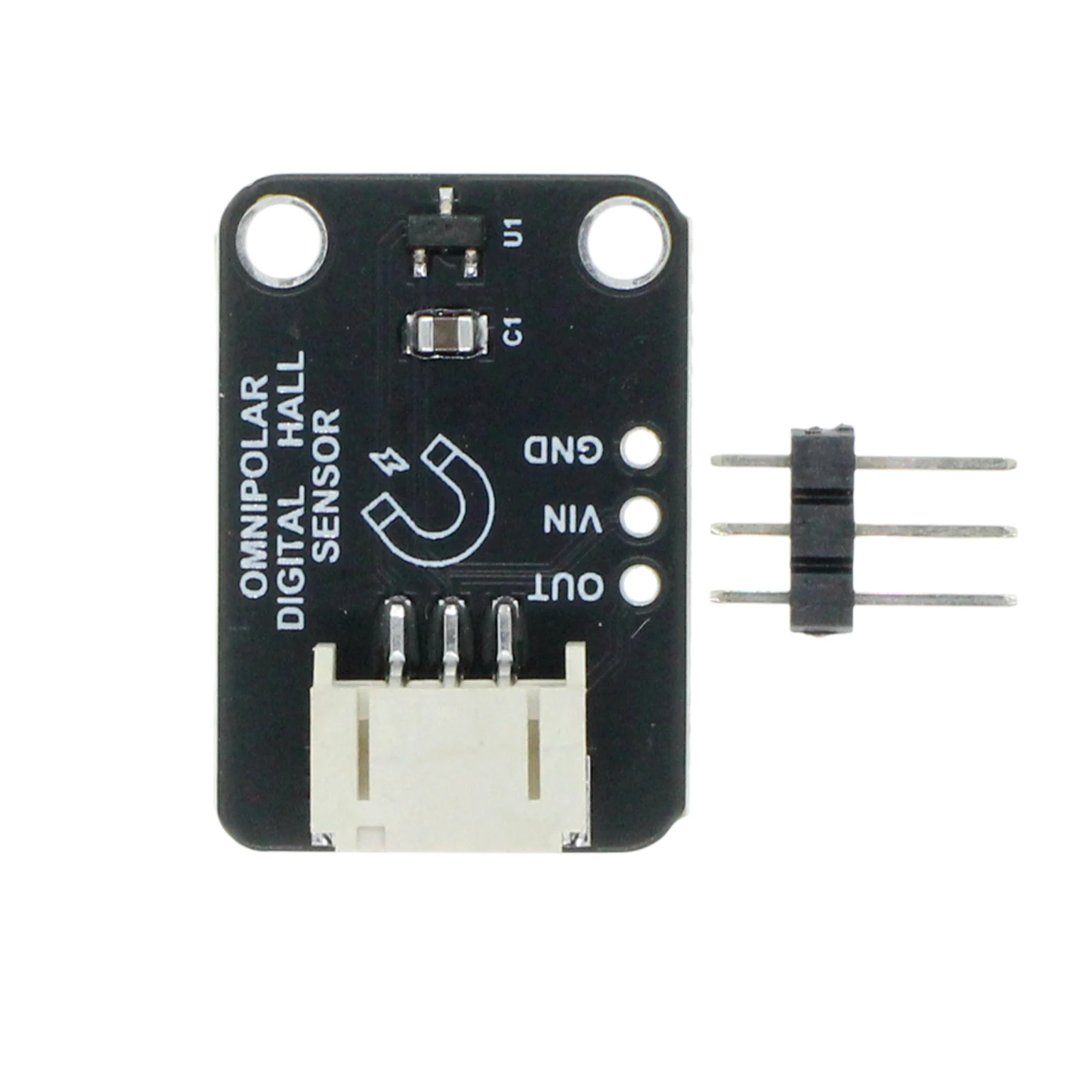 Digital Hall Magnetic Sensor Module DRV5032 ±20mT-±150mT 30kHz for Switch Latch Output