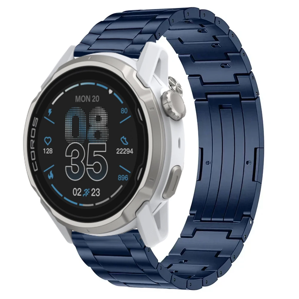 20/22mm Titanium Strap for COROS APEX 4 42mm/PACE Pro Quick-release Sports Replacement Bracelet for Suunto Vertical 2/Run/Race S