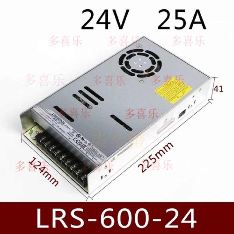 

EE for Meanwell LRS-600-24 Switching Power Supply Output 24V 25A