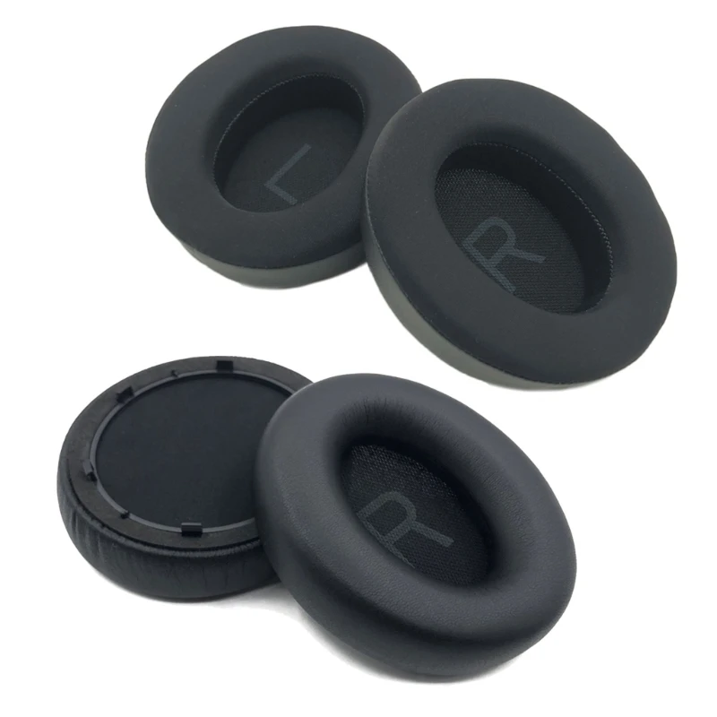 

2Pcs/Pack Eapads Soft Cooling Gel /Protein Leather Ear Pads for Space Q45