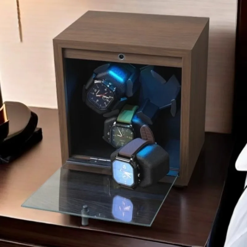 

Automatic Watch Organizer Winders Rotating Watches Winding Storage Device Luxury Watches Winder Men Wristwatch Winding Machine