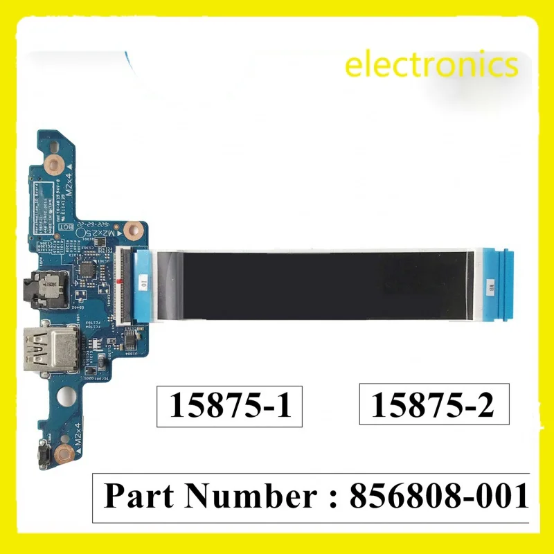 

LSC For HP Envy X360 15T-AQ2 M6-AQ Laptop USB Power Button Board With Cable 856808-001 15875 1 15875-2 100% Test