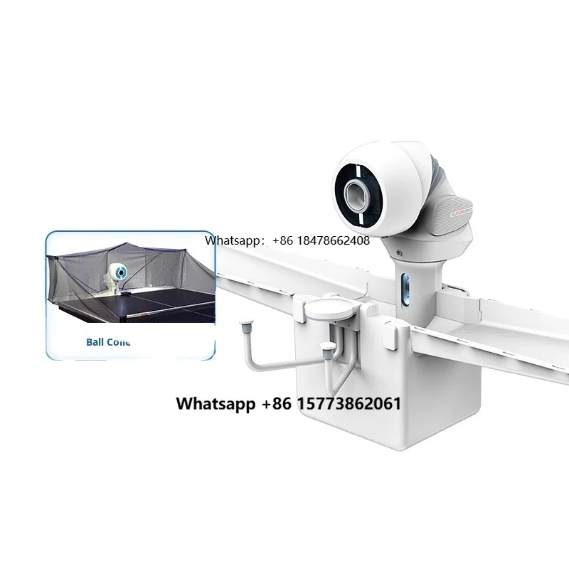 

Профессиональная прочная машина для подачи мячей OMNI с управлением через приложение, бесплатным программированием, портативный тренажер с регулируемой траекторией для домашнего настольного тенниса