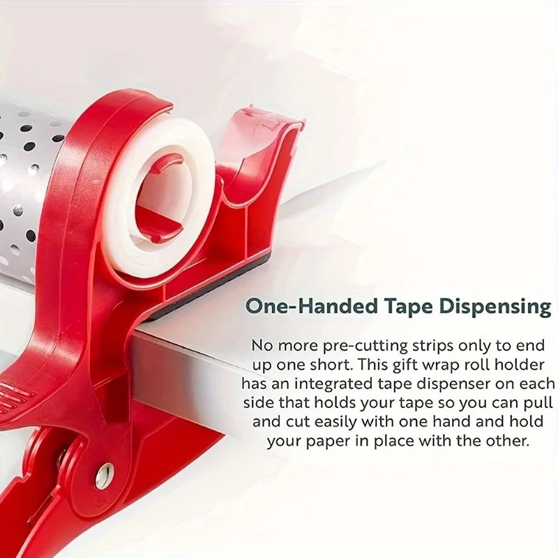 2 pieces, packaging partners, Christmas packaging tape distributor, office gift packaging tools, paper cutting artifacts, gift p