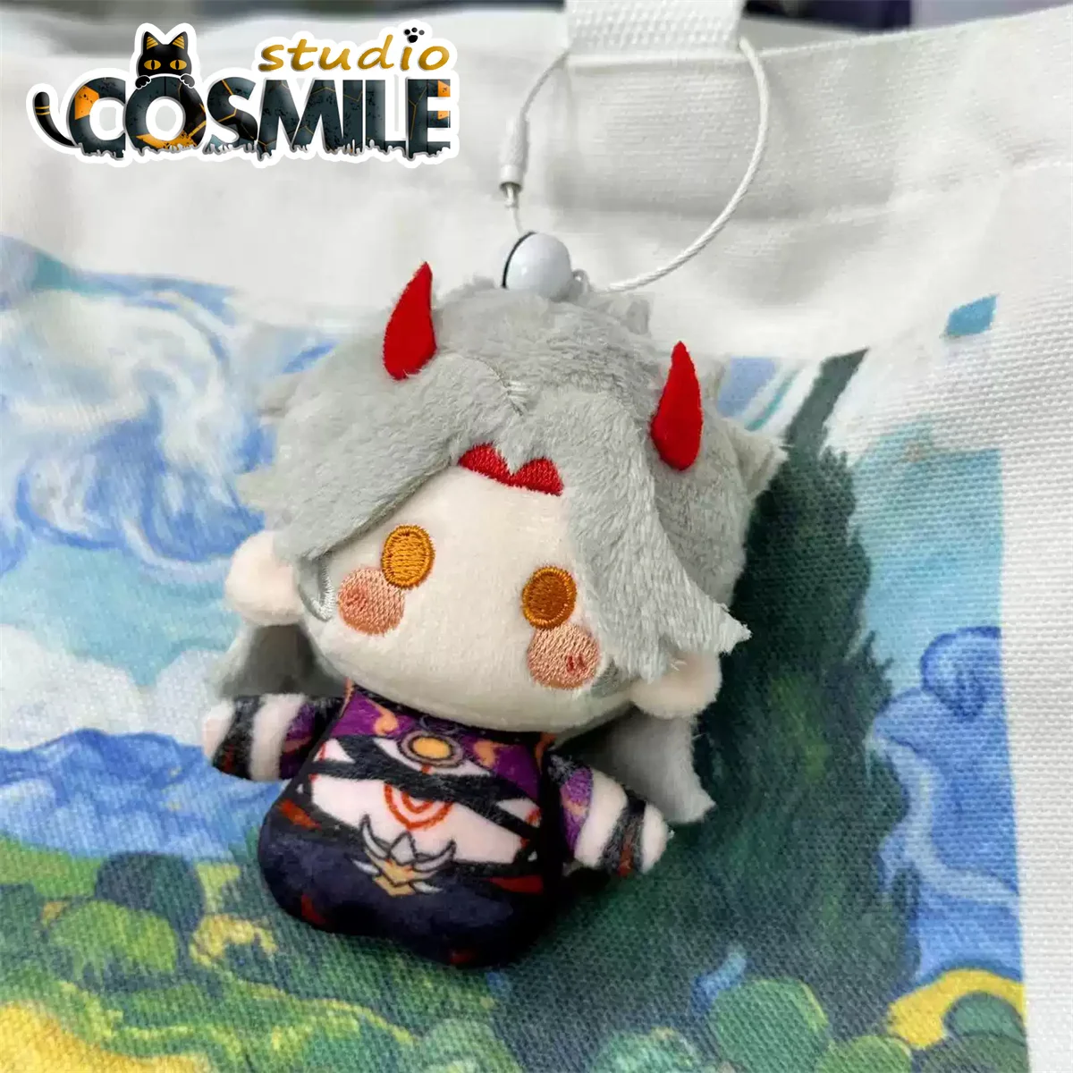 Pre-sale Genshin Impact Arataki Itto Kunikuzushi Wandere Scaramouche Stuffed Plushie Plush 10cm Doll Toy Keychain ML Dec