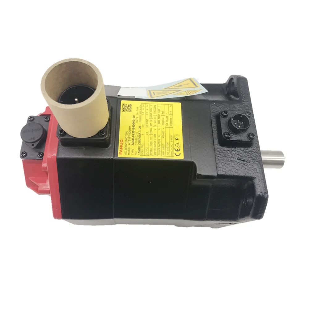 Japan original 3 phase Fanuc servo motor A06B-0236-B400 fanuc servo motors