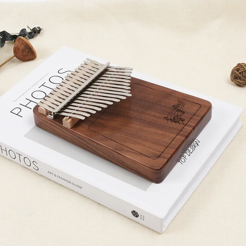 17/21 Keys Kalimba Professional Thumb Piano Keyboard Quality Walnut Wood Musical Instrument Birthday Christmas Gifts
