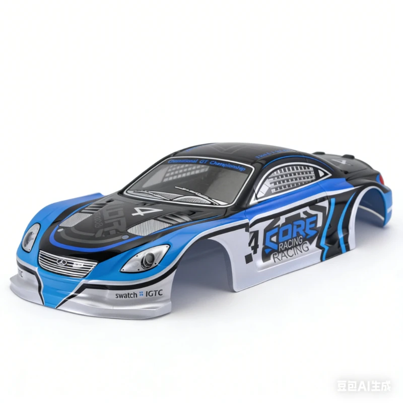 Discount 1:10 4WD RC On-Road Car Body Shell - Exquisite Vacuum Forming Toy Model Accessory