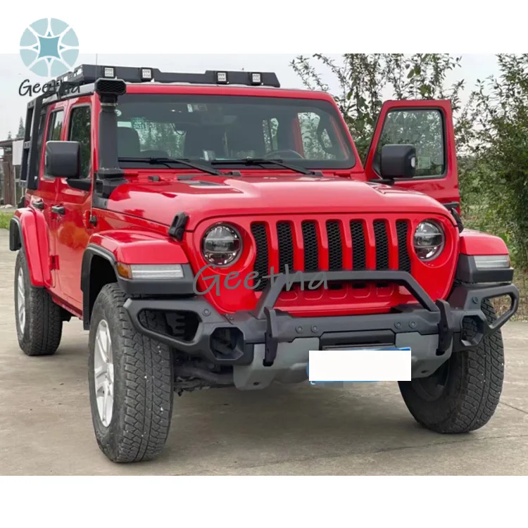 High Quality Auto Body System 4x4 Auto Accessories PR Style Front and Rear Bumper with Corner for Jeep Wrangler JL 2018+