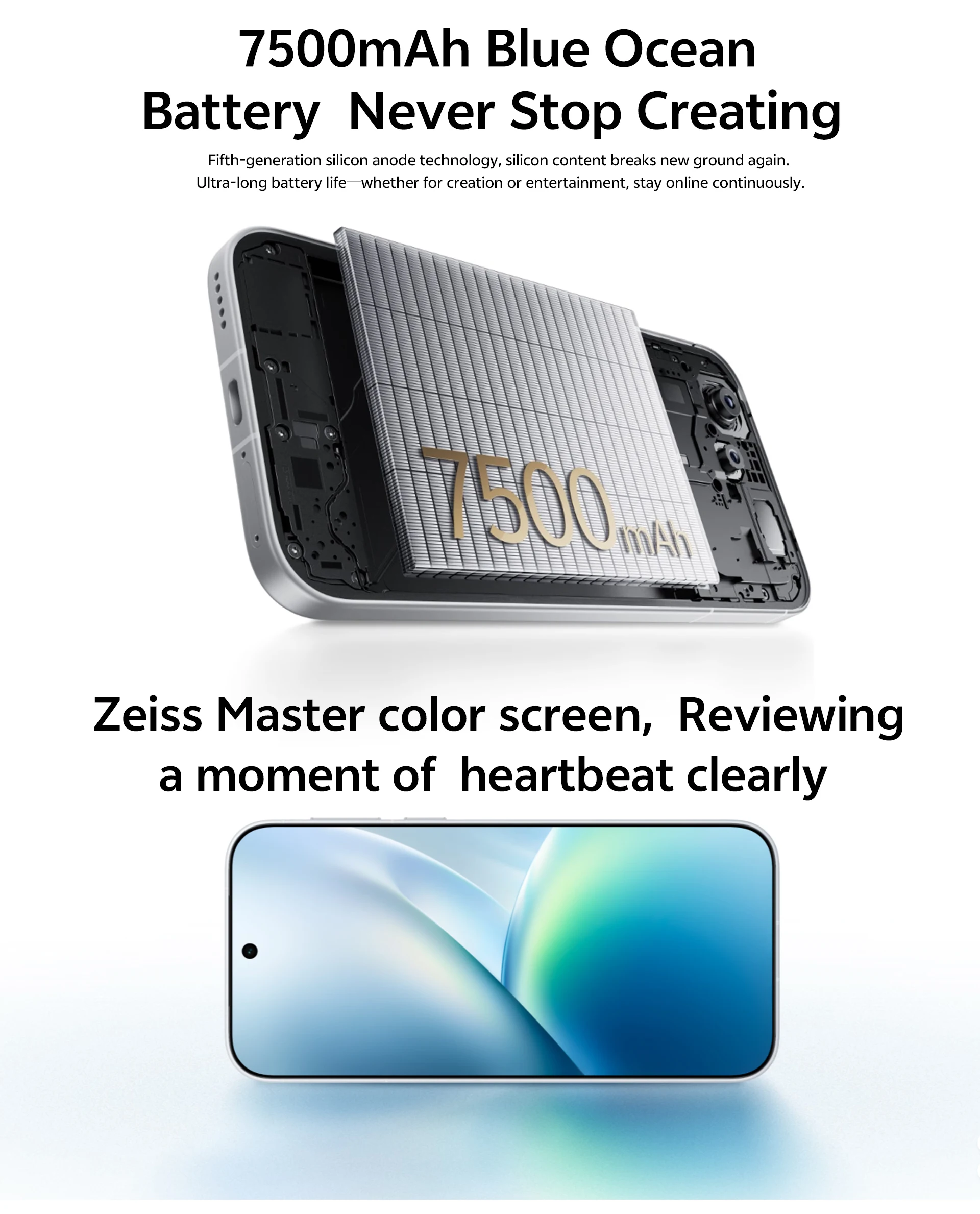 vivo X500 Chinese Version 6.59'' 144Hz AMOLED Display 5G Smartphone MediaTek Dimensity 9600M 7500mAh Battery 50MP Main Camera