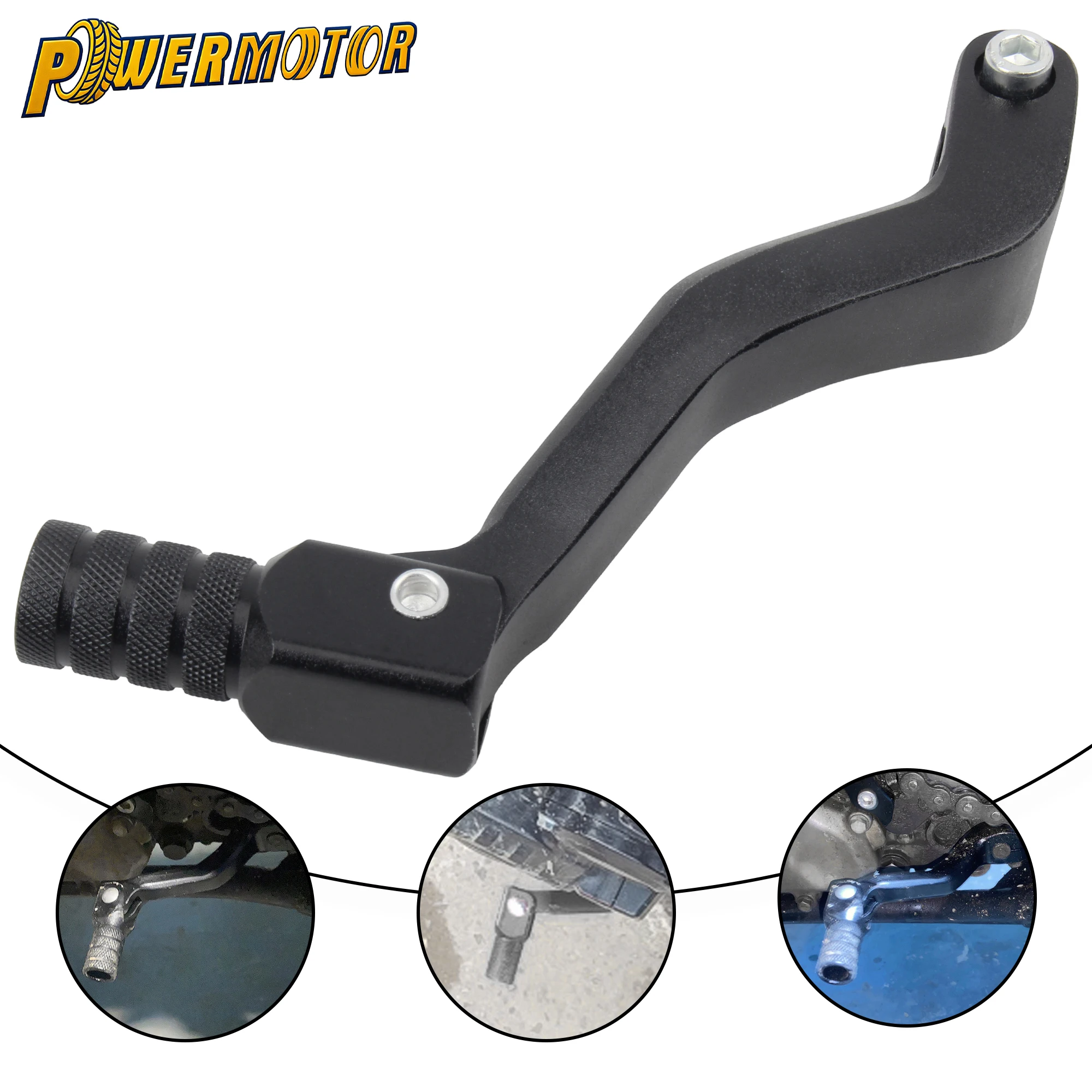 

For Most Chinese Kayo BOSUER BSE Apollo Xmotos ZongShen NC CB 250 300 450 Motorcycle CNC Gear Shift Lever Aluminum Accessories