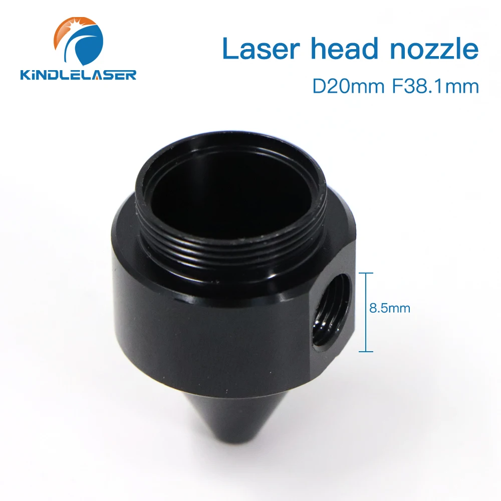 KINDLELASER ugello aria diametro 20mm FL38.1mm per testa Laser serie C a macchina da taglio Laser CO2