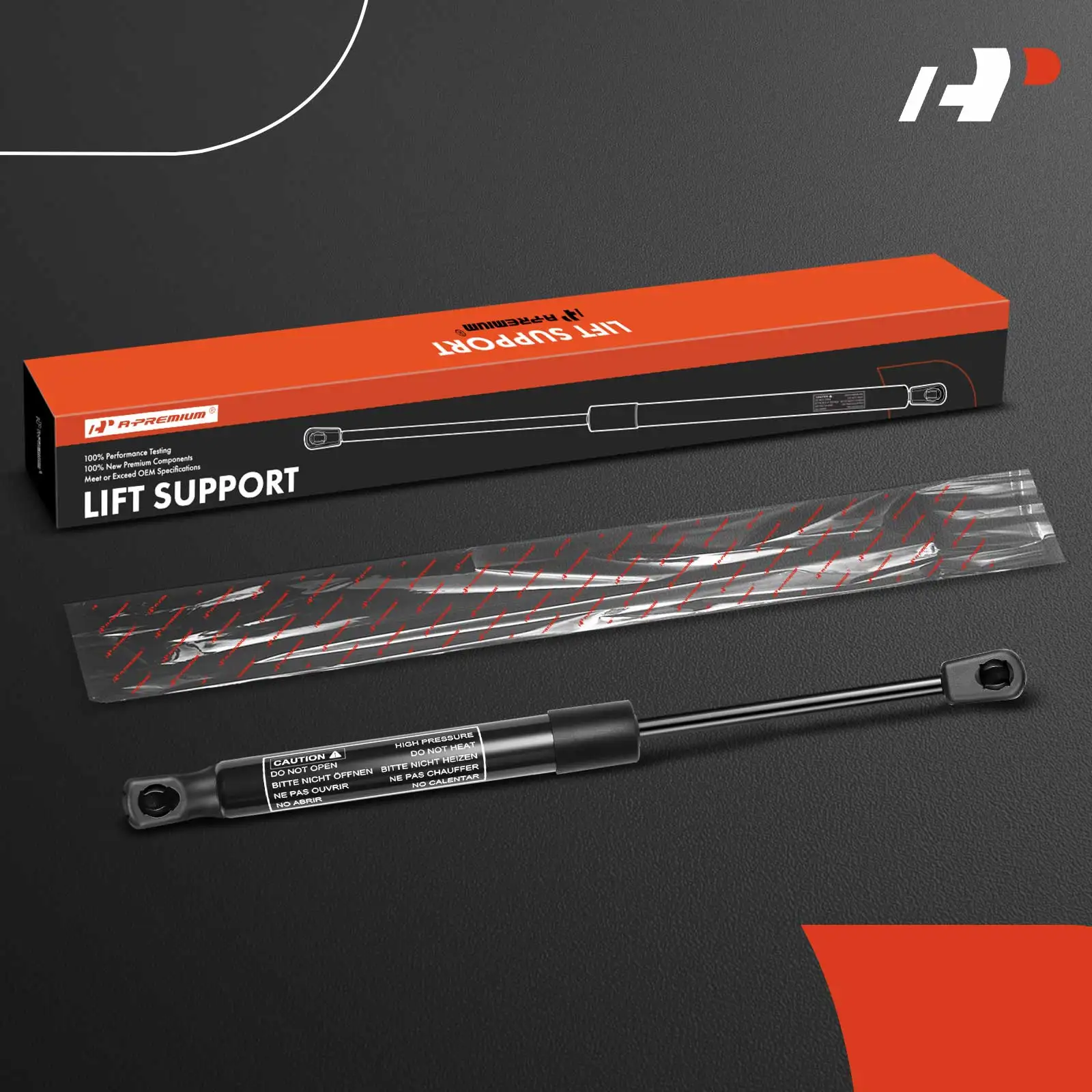 A-Premium Convertible Top Cover Lift Support Shock Strut Gas Spring for Cadillac XLR 2004-2009