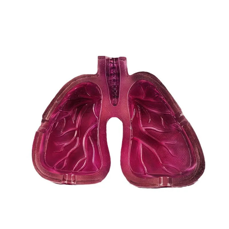 Body Art Lung Shape Resin Ashtray Desktop Storage Container Home Decor Birthday Present Cigar Ashtray Smoking Accessories