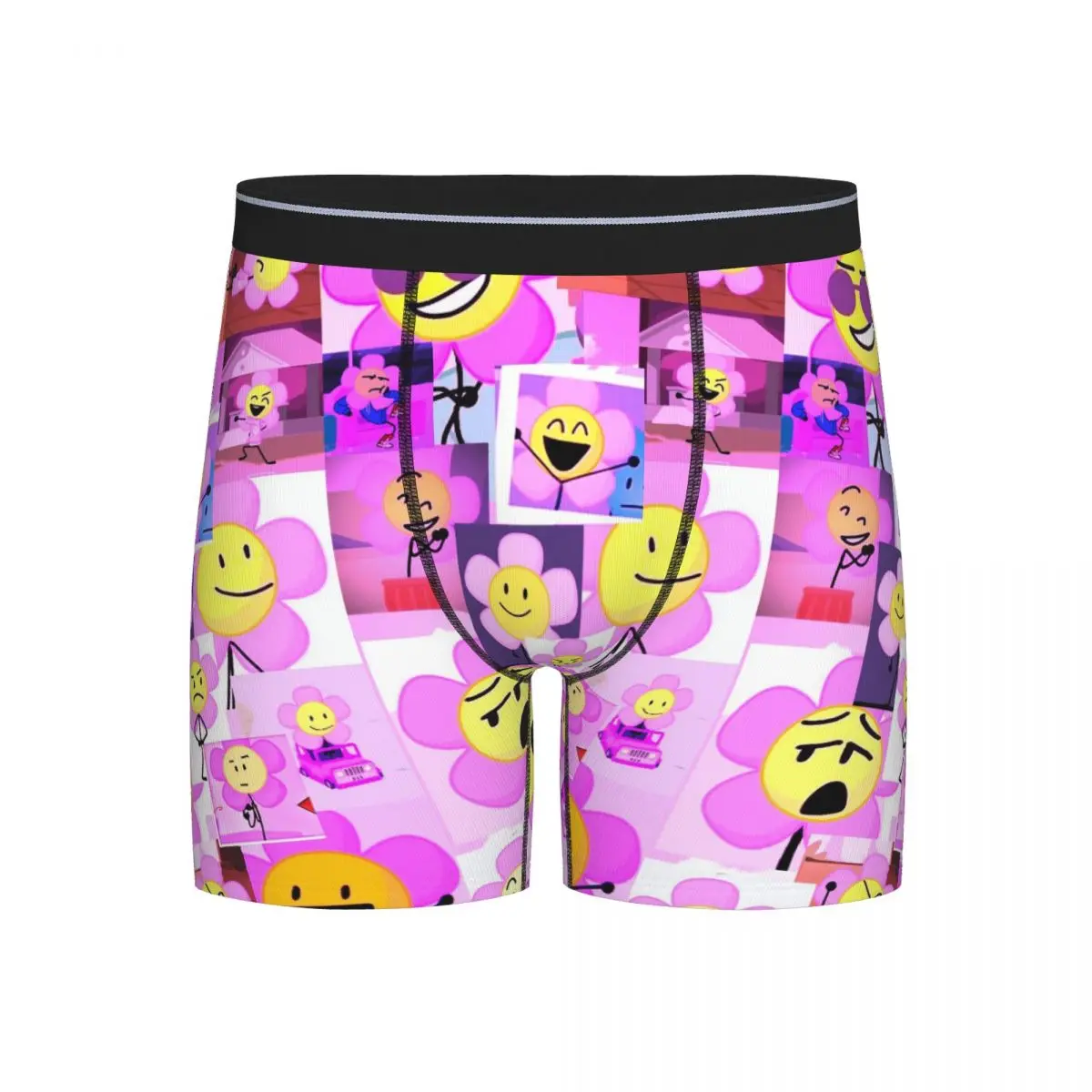 

Long Boxer Underpants Shorts BFDI Panties Men's Soft Underwear for Homme Man Boyfriend Gifts
