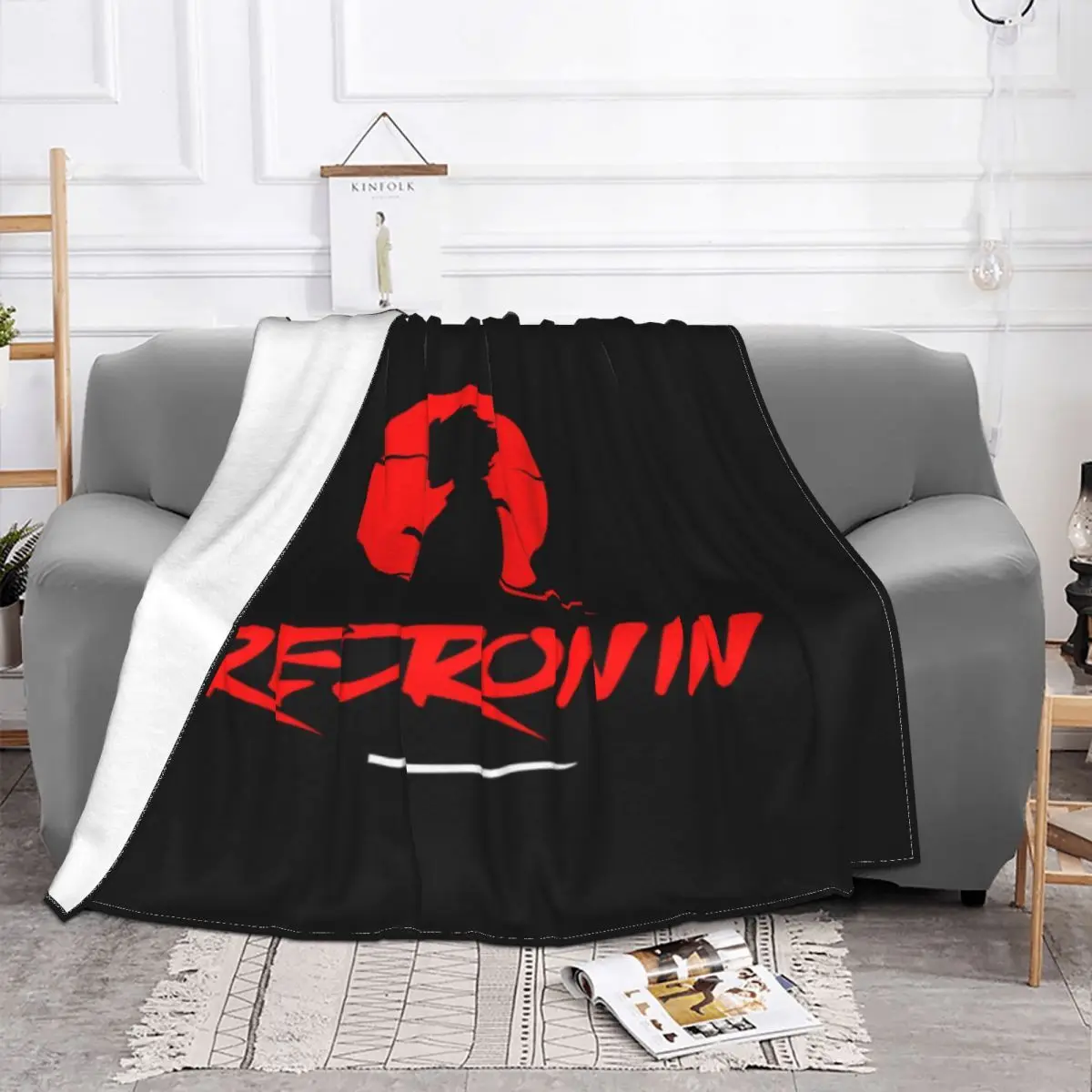 Japanese Ronin 1199 Blankets Knee Blanket Custom Blanket Personalized Throw Blanket