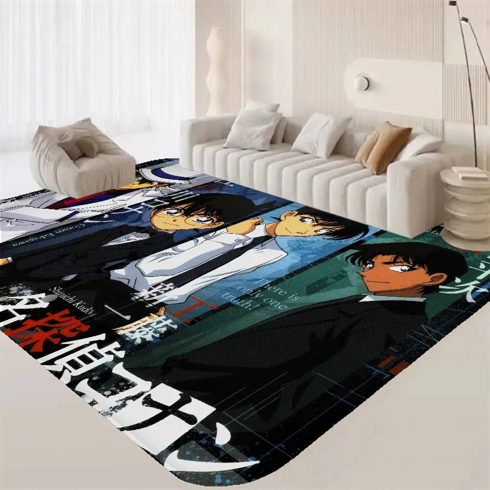 Anime C-detective-ConanS Bathroom Mat Kids Room Bedroom Decoration Balcony Anti-Slip Doormat Living Room Welcome Rug