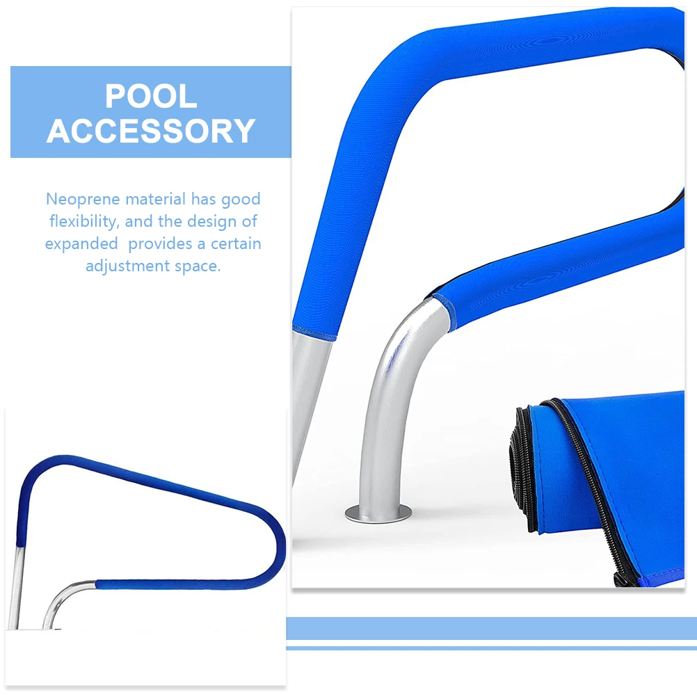 

Pool Handrail Protective Cover Neoprene Based Anti Slip Grip for Disabled Access Uv Protection Swimming Pool Supply