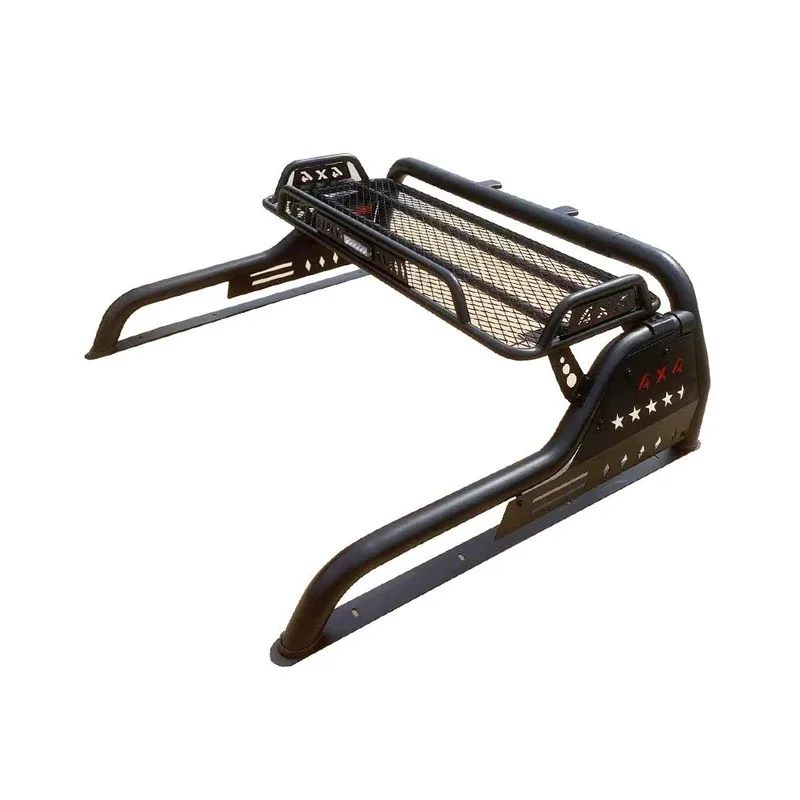 

Car Accessories Pickup Truck Bed Roll Bars Roll Bar Bed Racks Use for Triton L200 / Hilux / Revo / Vigo / SR5 / D-max / Navara