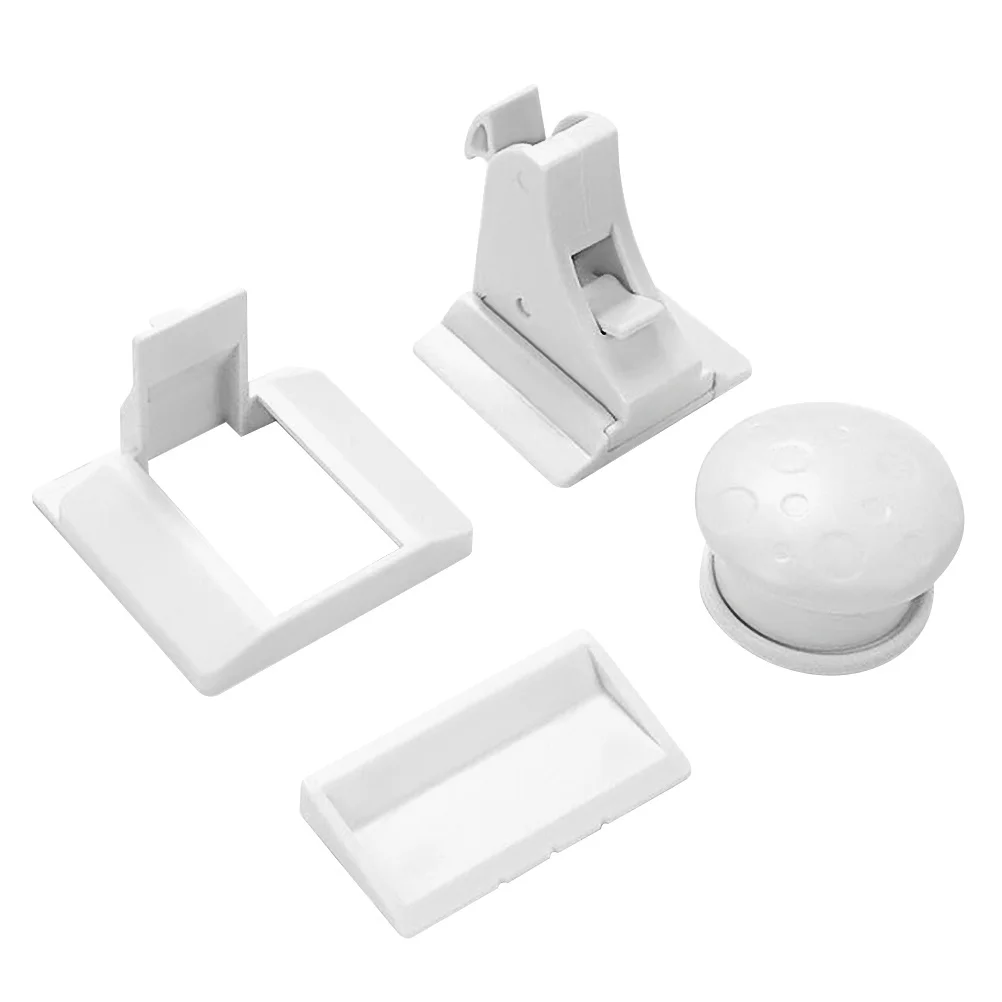 

4Pcs Magnetic Safety Lock for Cabinet Door Child Lock Baby Proofing Furniture Locks Easy Installation No Tools for Drawer Closet