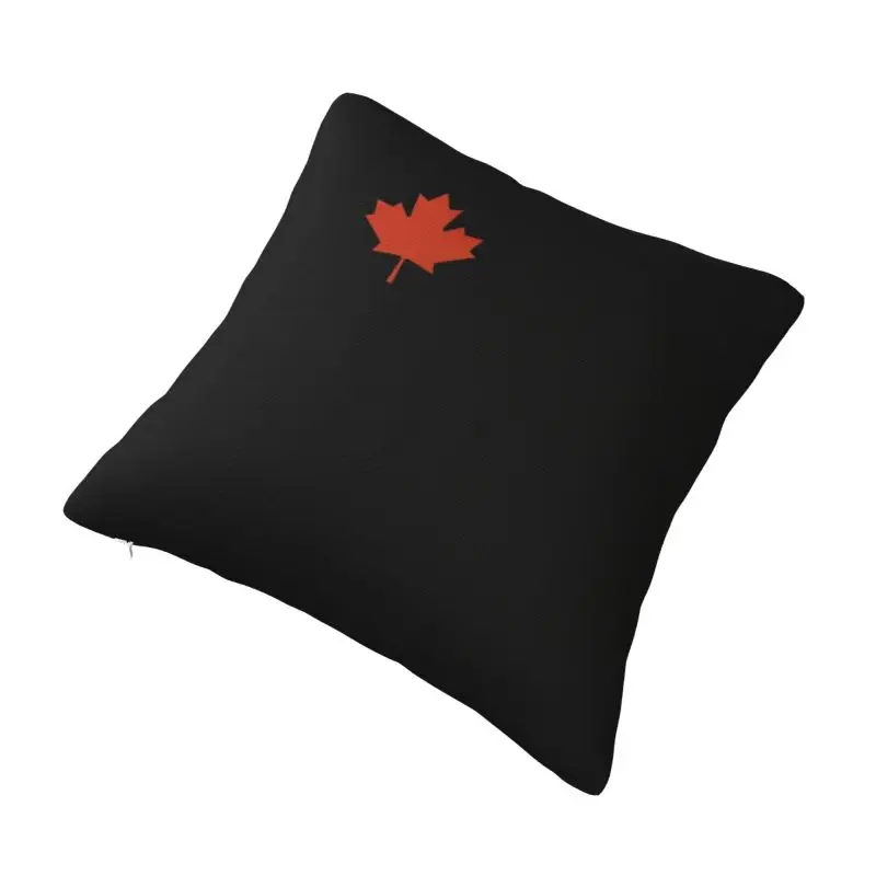 Custom Luxury Flag Of Canadas Cushion Covers 40x40cm Velvet Canadian Patriotic Throw Pillow Case for Sofa Square Pillowcase