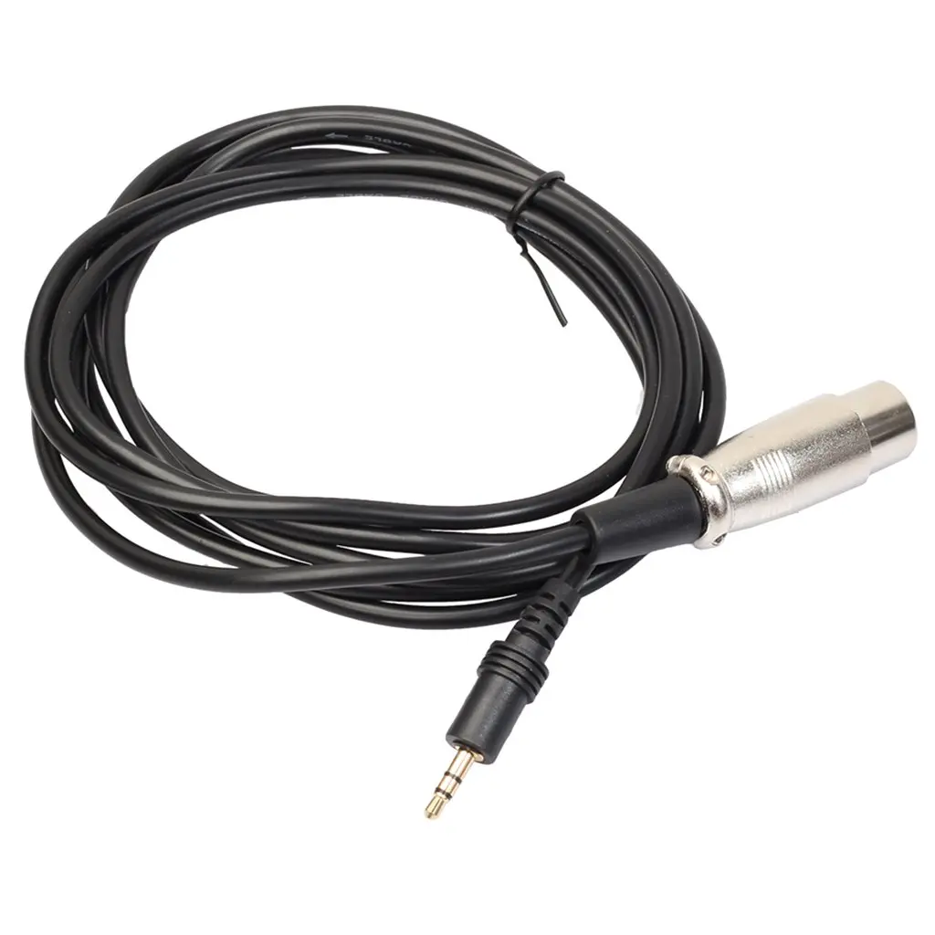

ARY-f3 Pin XLR Jack to Male Stereo PL 6.35mm 1/4 Plug Connector Adaptor Adapter Converter Audio Mic