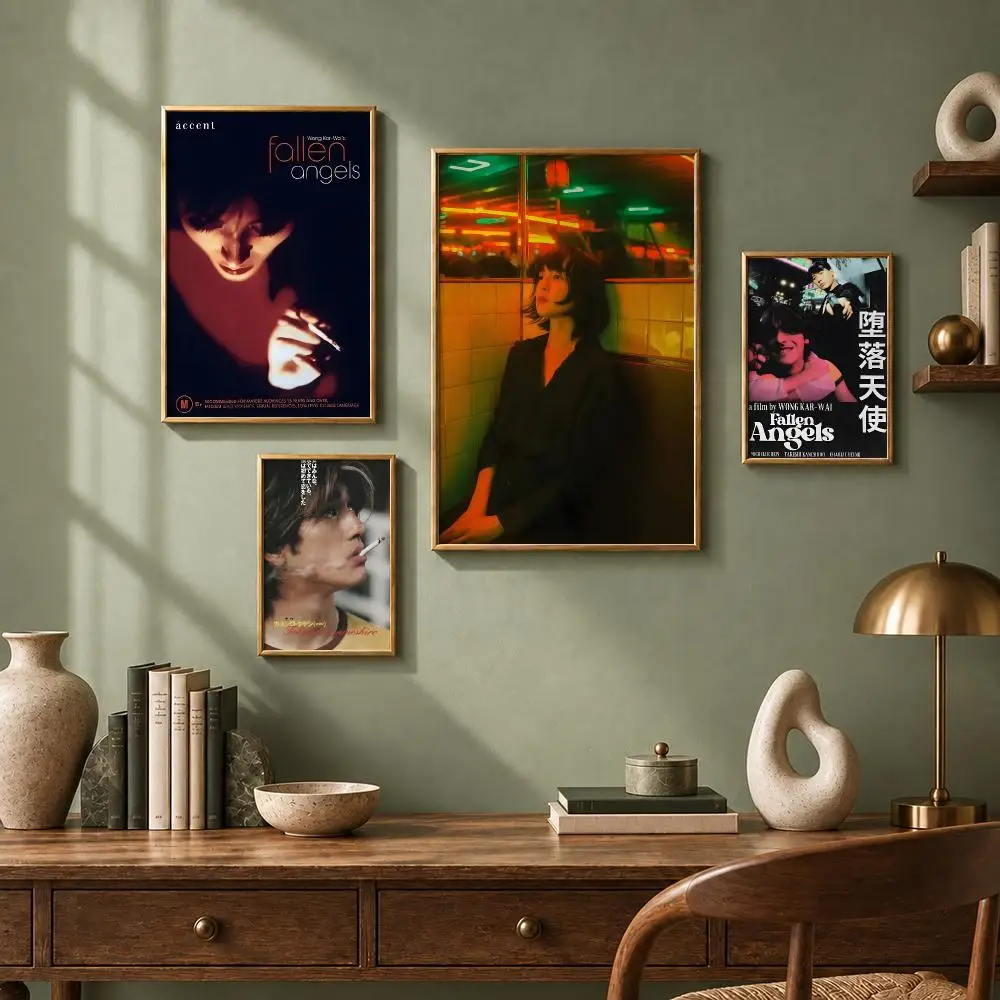 Aesthetic Movie F-Fallen AngelsS Poster HD Self-Adhesive No Residue After Removal Ideal for All Kinds of Wall Decor