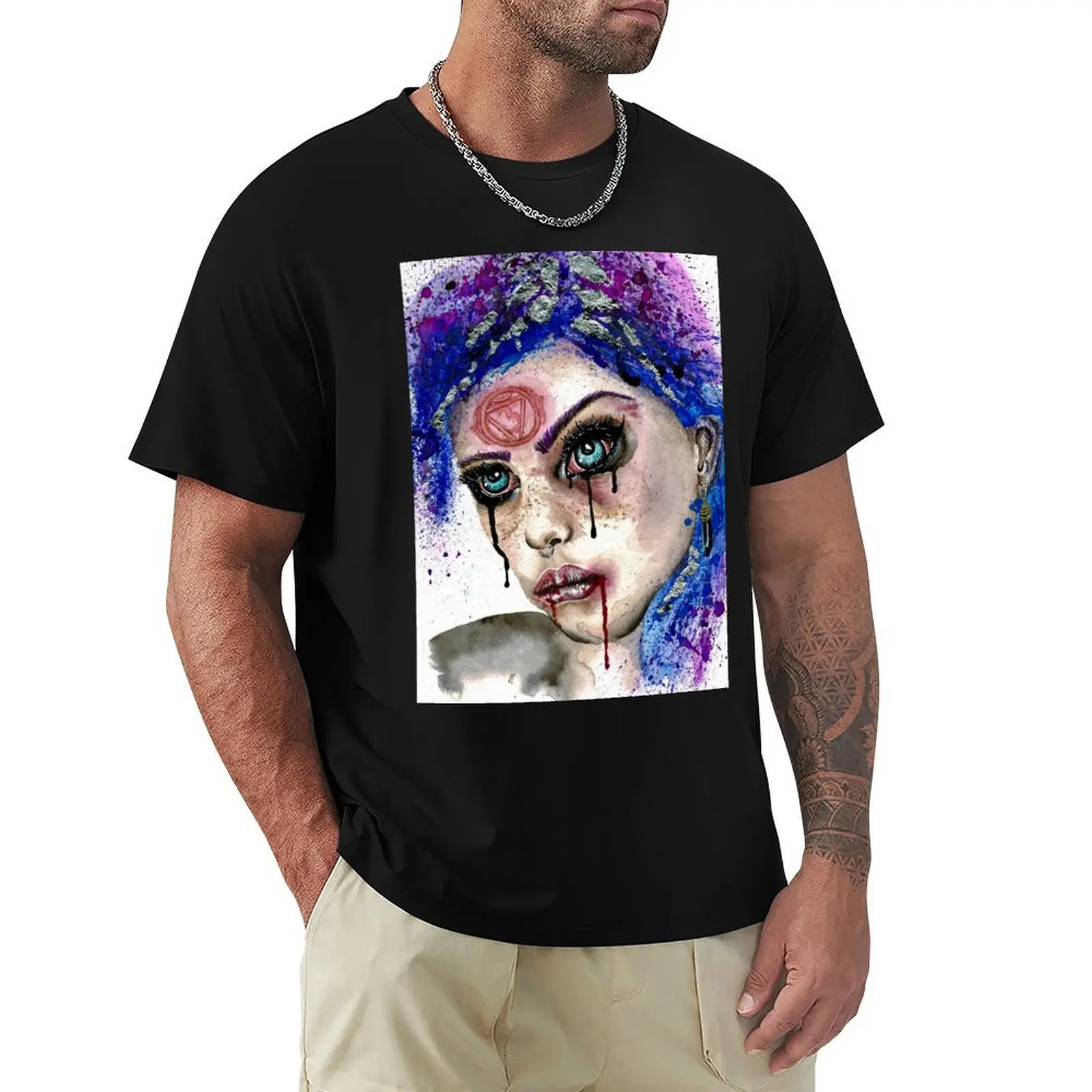 

Dark Night Of The Soul - Healing T-Shirt summer 2025 luxury t-shirt customs quick drying mens t shirts pack