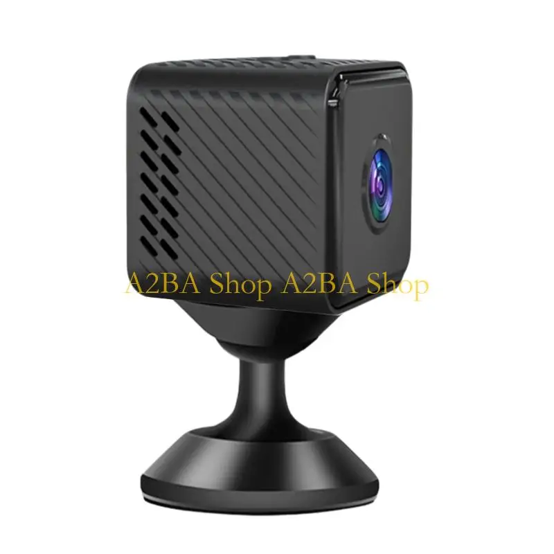 A2BA Black Mini Camera Unit for Desk Placement and Daily Recording