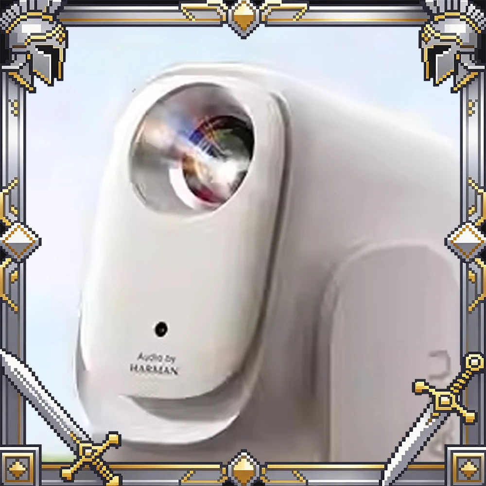 

Проектор HAQU Q1ProMax 1080P 650 CVIA с адаптацией цвета к стене, контрастностью 3000:1, интеллектуальным обходом препятствий