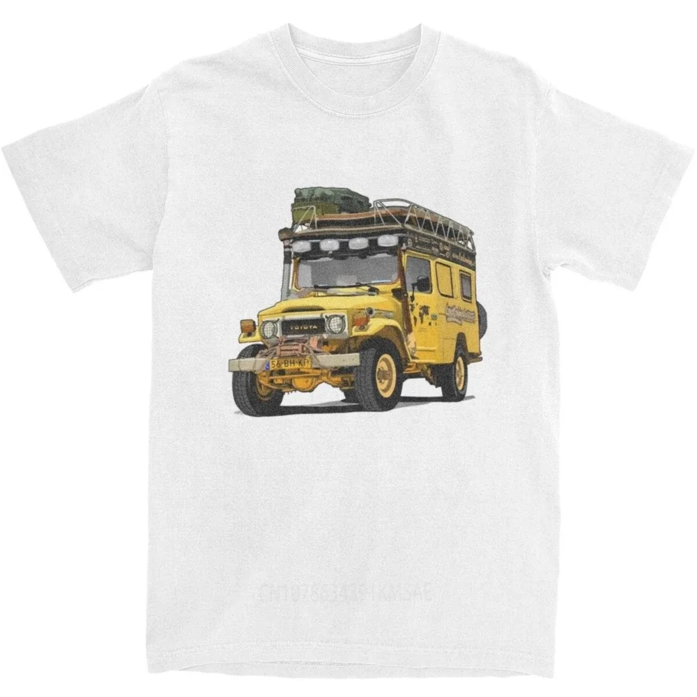 Summer Overland Travel 80 Land Cruiser T Shirt Accessories Men Cotton Fashion LandCruiser Fj80 Tee Shirt Short Sleeve Clothes