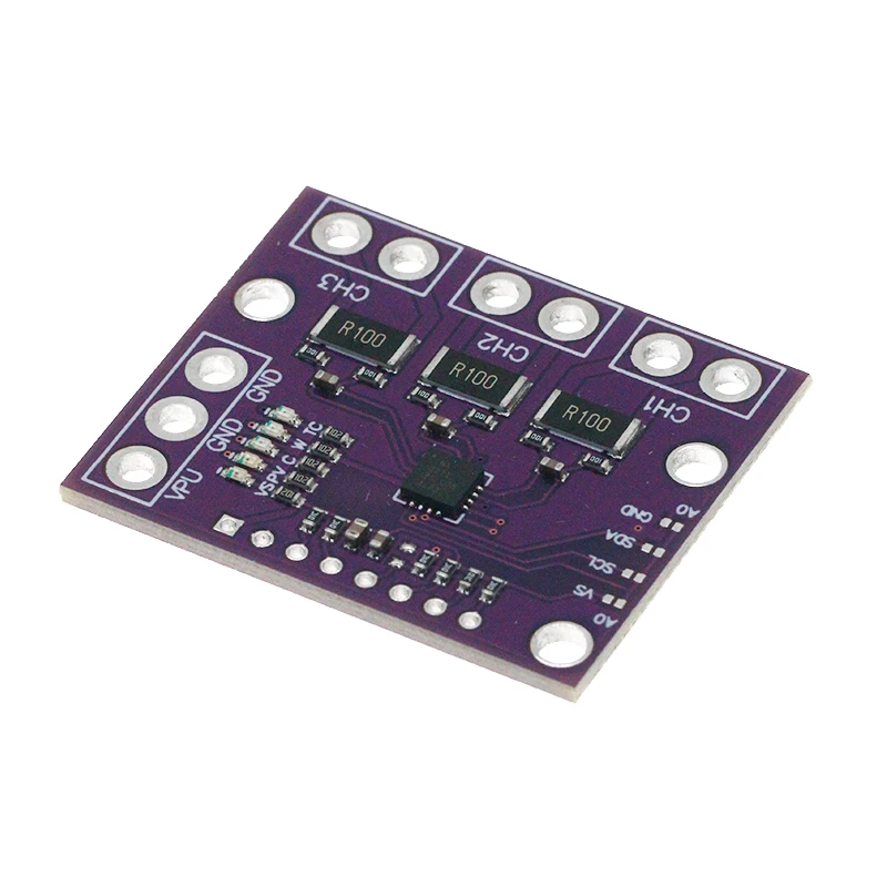 INA3221 module three-way bidirectional bus low/high side voltage/current/power monitor I2C