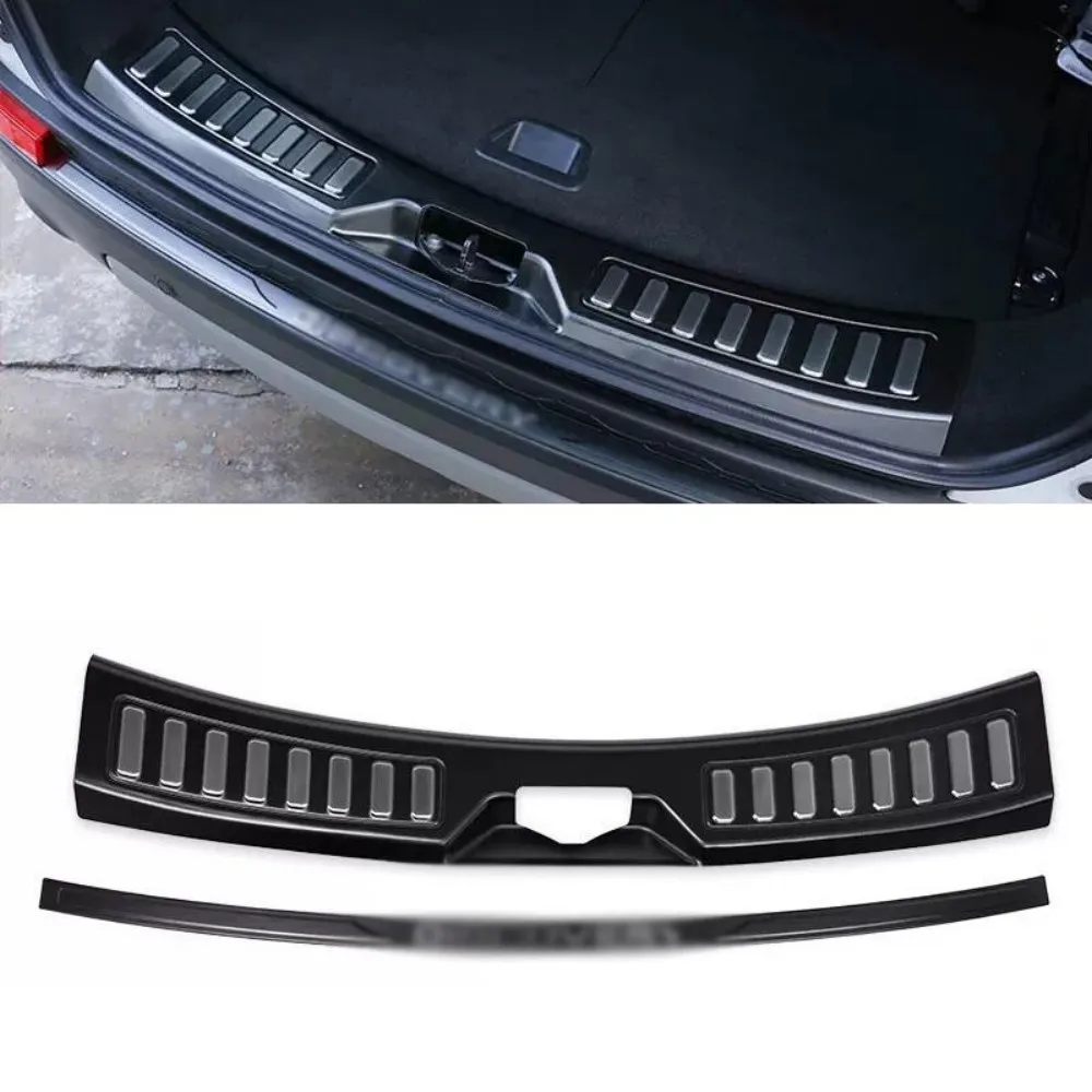 

2PCS Rear Door Plate Bumper Fits For Discovery Sport 2015-2025 Stainless Steel
