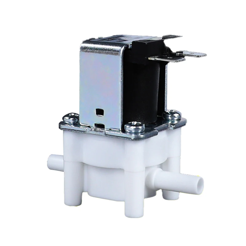 6.3mm 9.5mm Plastic Motorized Solenoid Valve Direct Mouth Type For RO Machine Pure Water Machine 12V 24V 220V