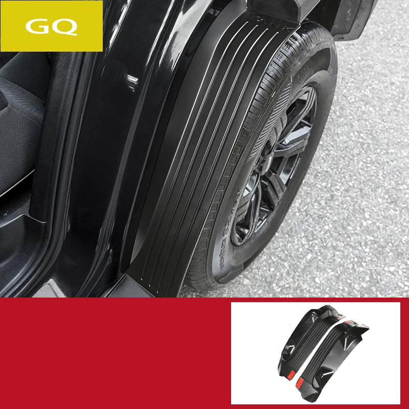 

For WEY GWM Tank 300 Car Mudguards Plastic Fender Rear Wheel Linining Mud Flaps Guard Cover Accessories 2PCS 2021 2022 2023